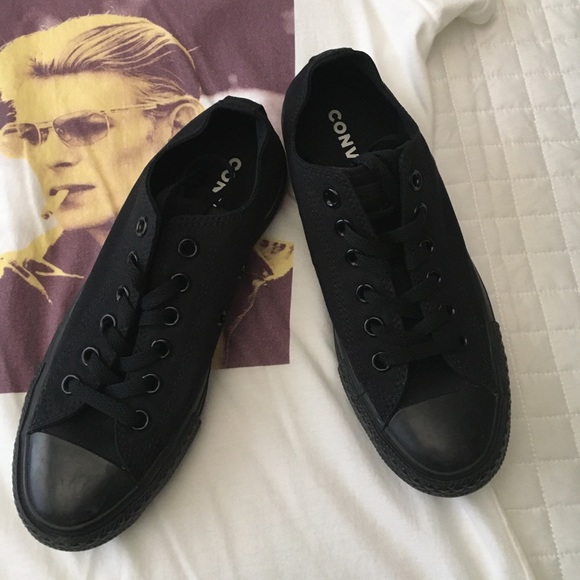 Converse Shoes - New Monochrome Black Converse